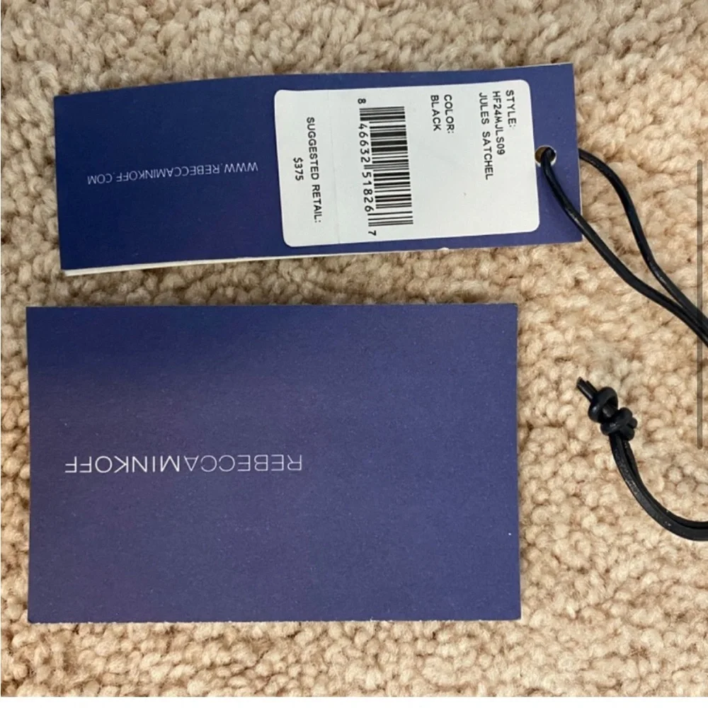 Rebecca Minkoff Black Leather Jules Bag - Picture 8 of 8